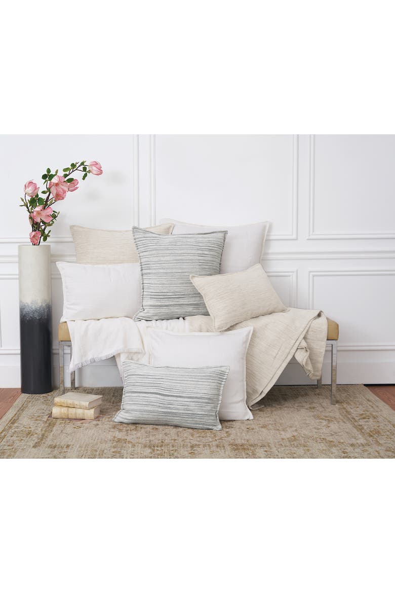 Beacon White Euro Accent Pillow Decor, Alternate, color, White