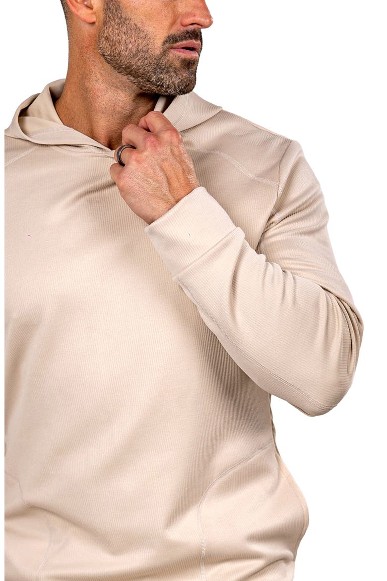 Marthyr Pullover Hoodie, Alternate, color, BEIGE