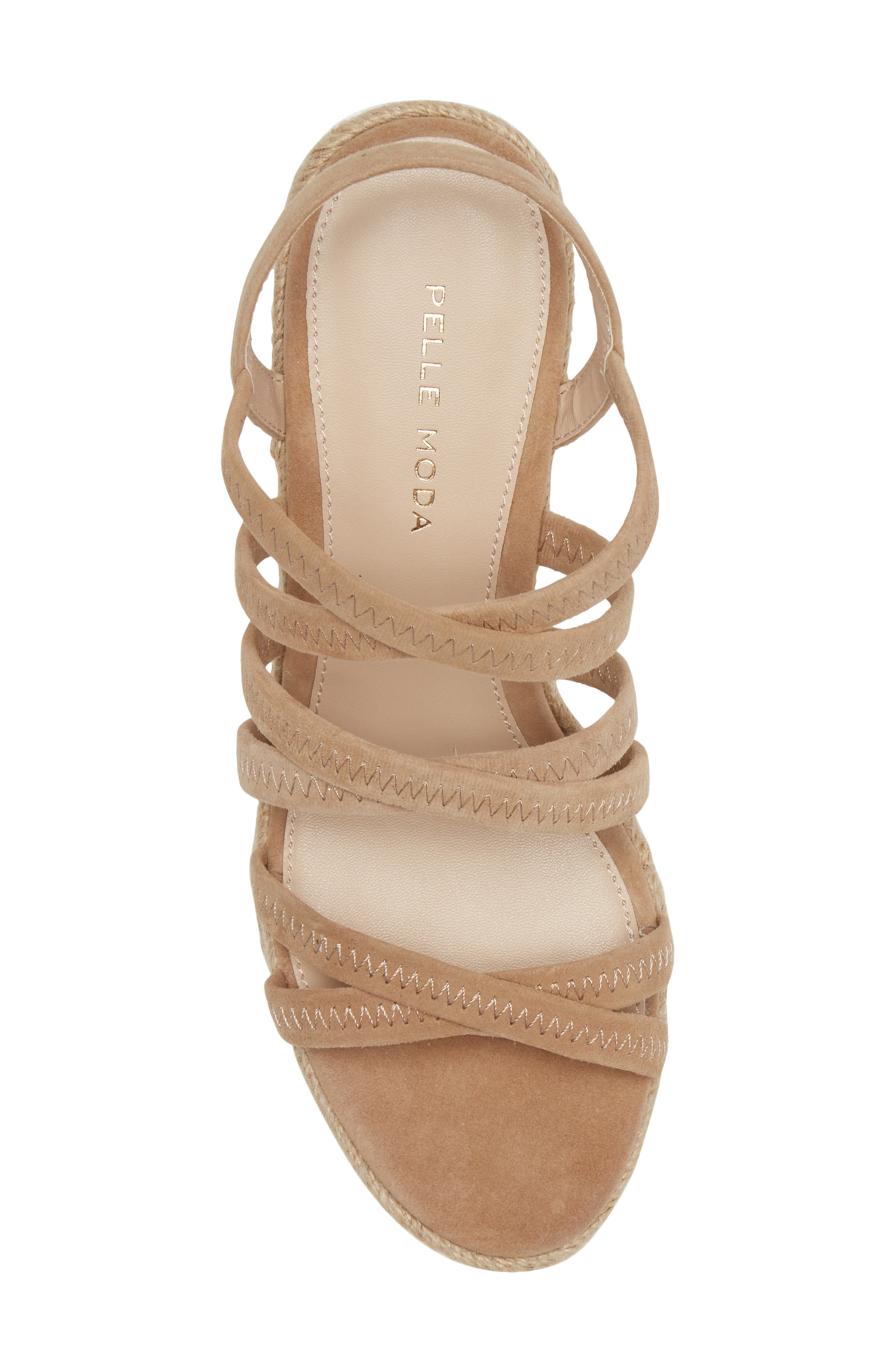 Pelle Moda Kortez Wedge Sandal, Alternate, color, 