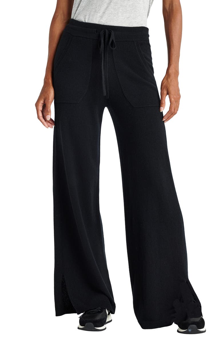 Splendid Elin Wide Leg Drawstring Knit Pants, Main, color, 
