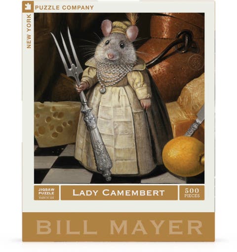 Lady Camembert 500 Piece Puzzle