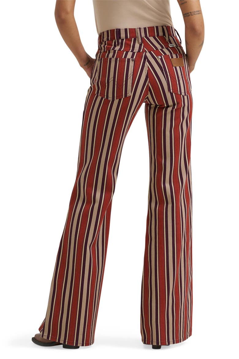 70s High Waist Flare Leg Jeans, Alternate, color, DESERT DISCO
