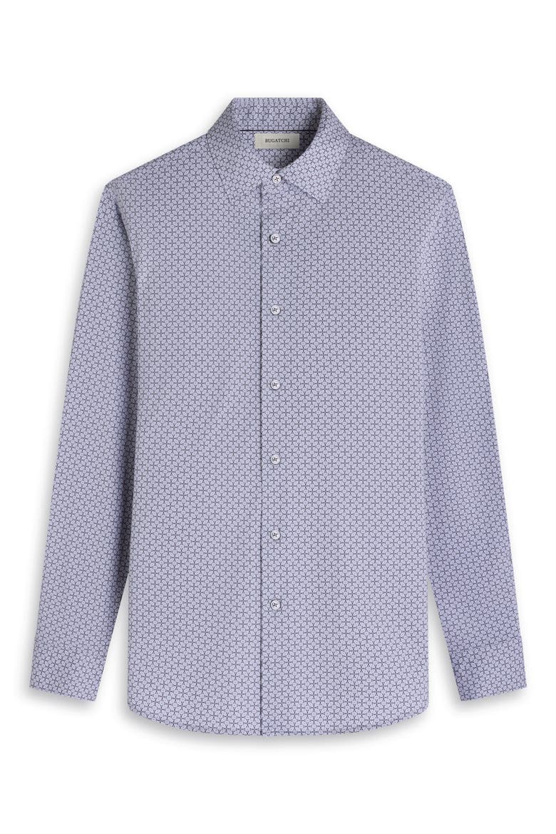 James OoohCotton® Button-Up Shirt, Alternate, color, PLATINUM