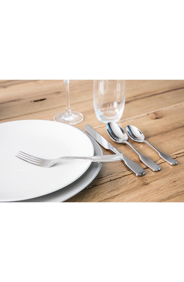 Fortessa Ashton 20-Piece Place Setting, Alternate, color, Stainless Steel