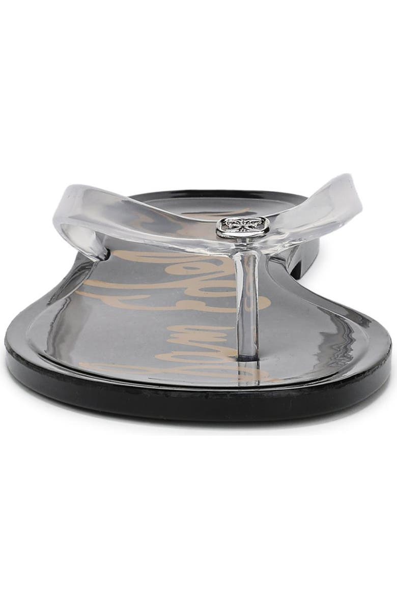 Sam Edelman Dean Flip Flop, Alternate, color, Clear Grey