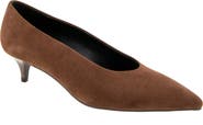 BCBG Pacsin Pointed Toe Kitten Heel Pump