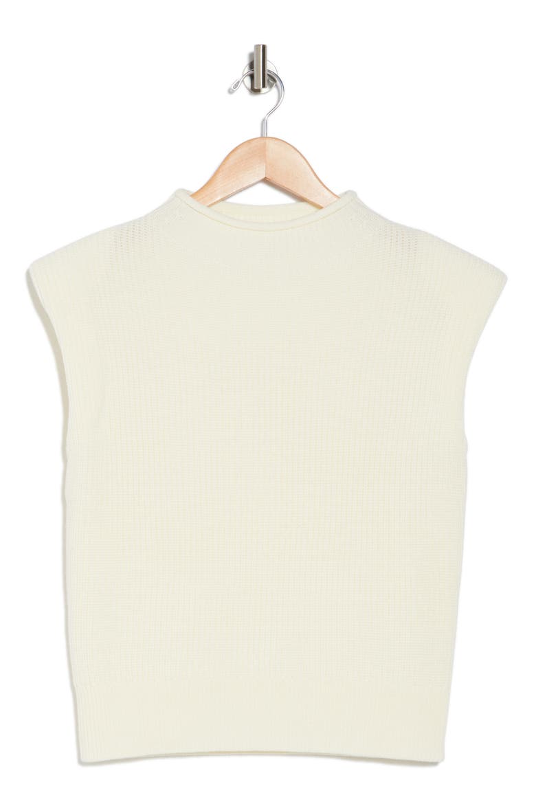 Judson Cap Sleeve Merino Wool Sweater, Alternate, color, PARCHMENT