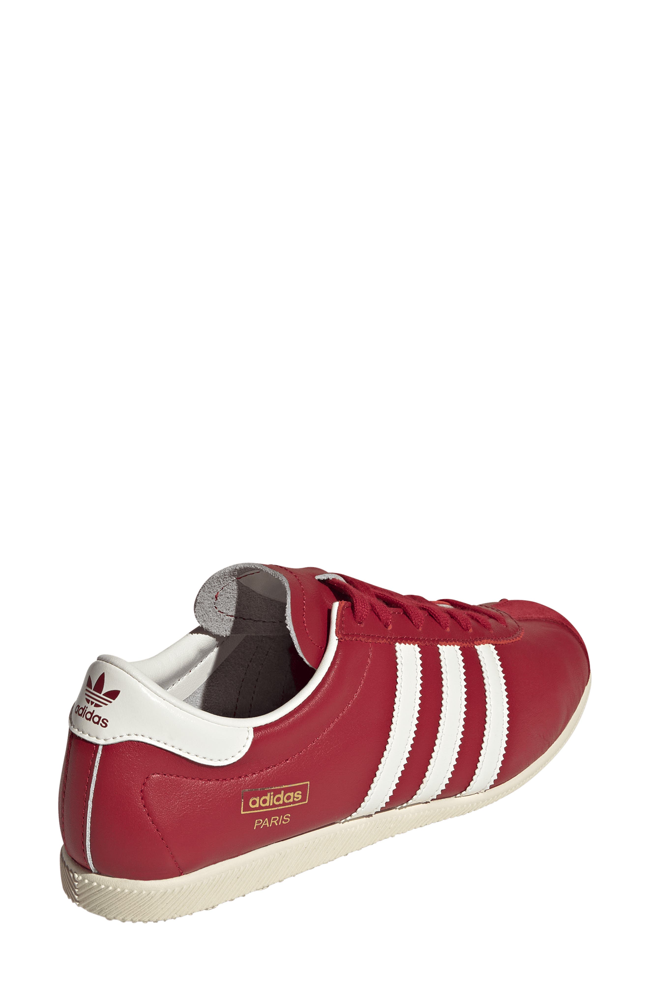 Paris Sneaker, Alternate, color, VICTORY RED/ OFF WHITE/ CREAM
