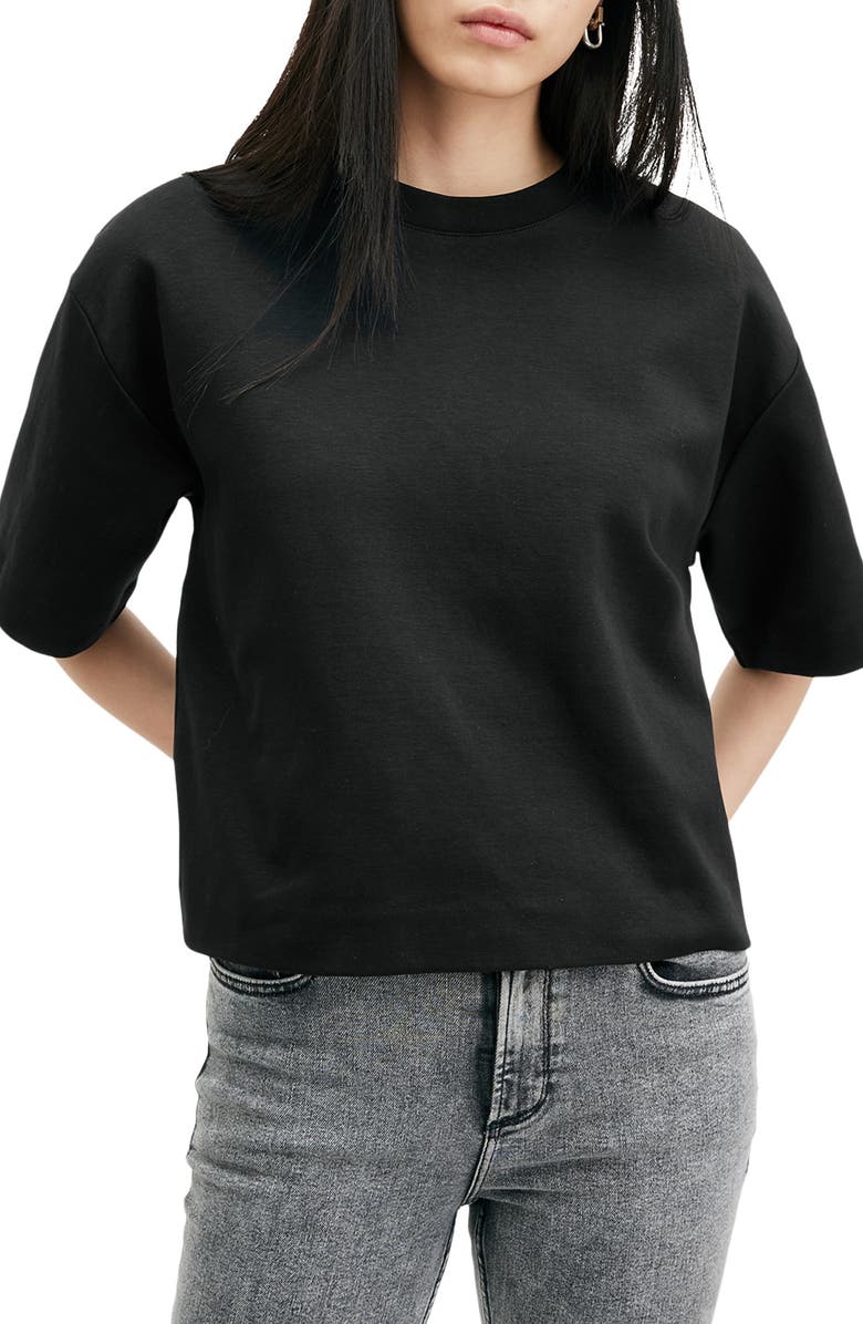 AllSaints Tillie Boxy T-Shirt, Main, color, 