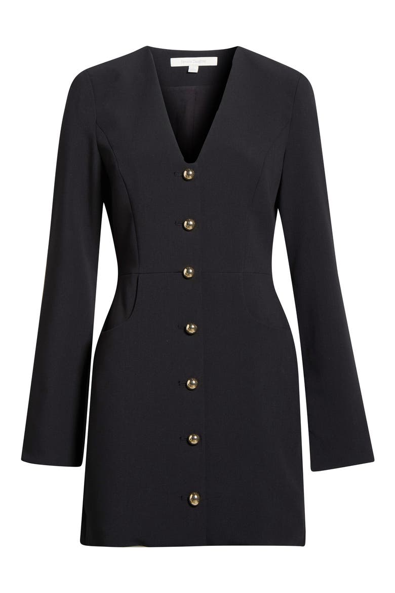 The Audrey Minidress, Alternate, color, BLACK