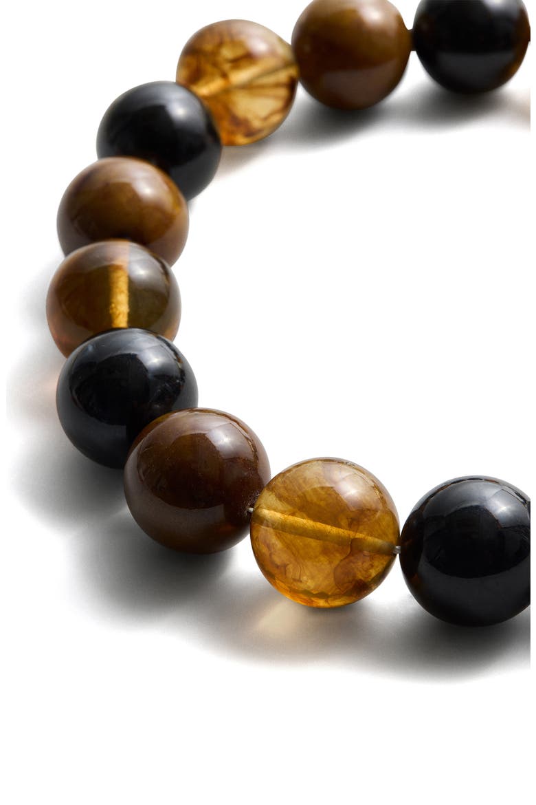 Jane Beaded Necklace, Alternate, color, BROWN MULTI