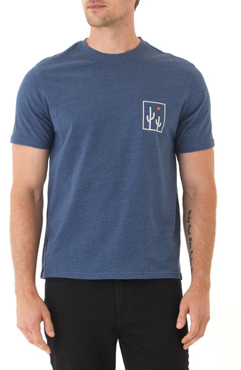 Cactus Sun Jersey Graphic T-Shirt