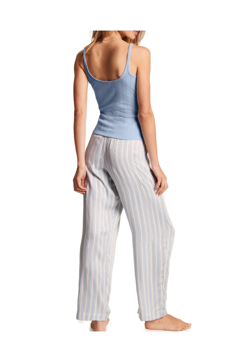 Adore Me Lindsay Pajama Tank Top And Pants Set, Alternate, color, Stripe Blue