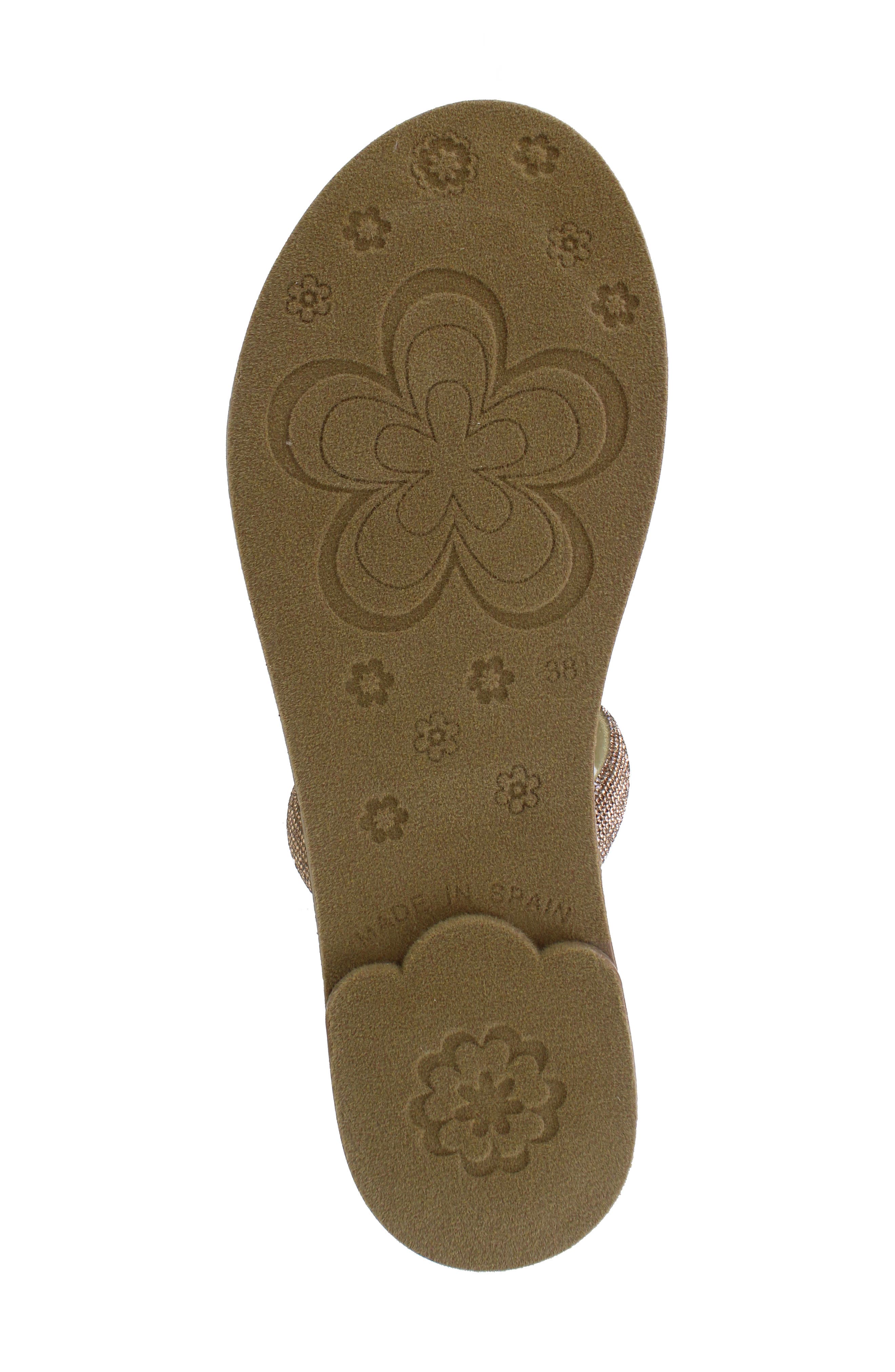 Aranda Crystal Embellished Sandal, Alternate, color, PLATINUM SUEDE