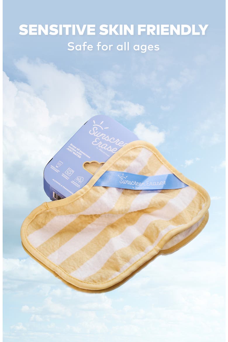 Sunscreen Eraser Remover Cloth, Alternate, color, NO COLOR