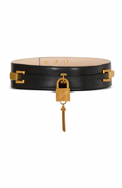Balmain Sync Leather Belt