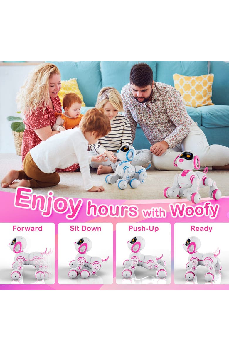 CONTIXO Pet Dog Robot, Alternate, color, Blue