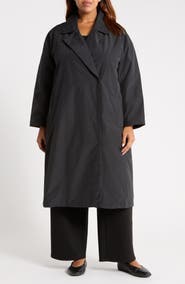 Eileen Fisher Padded Trench Coat