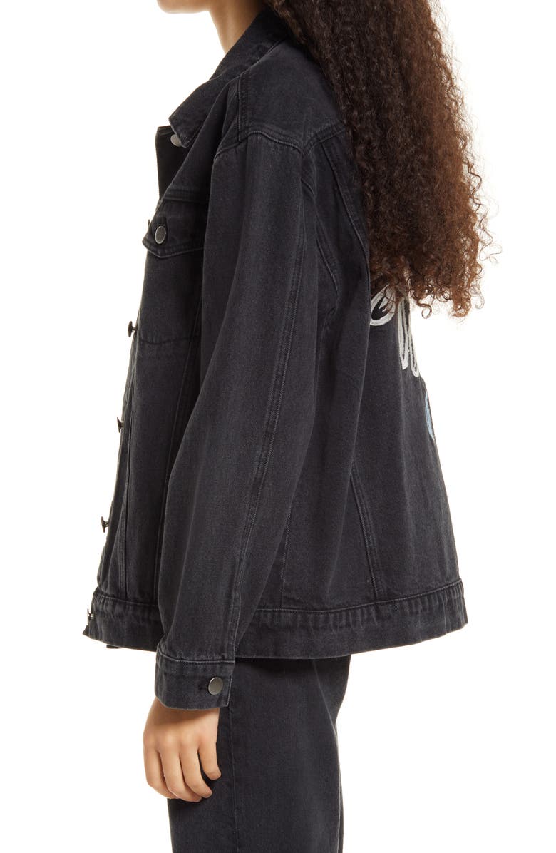 Nordstrom Cristina Martinez Gender Inclusive Oversize Denim Jacket, Alternate, color,