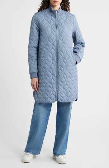Ilse Jacobsen Isle Jacobsen Long Quilted Jacket | Nordstrom