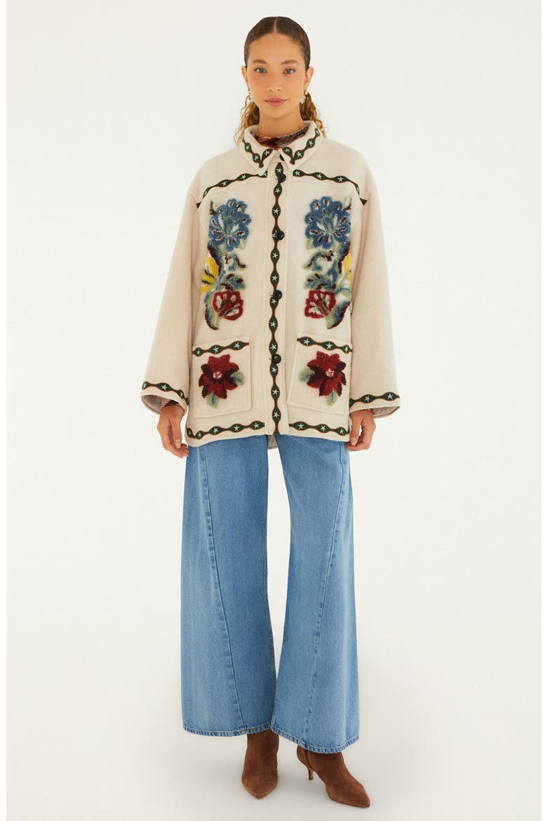 Wide Leg Jeans, Alternate, color, DENIM