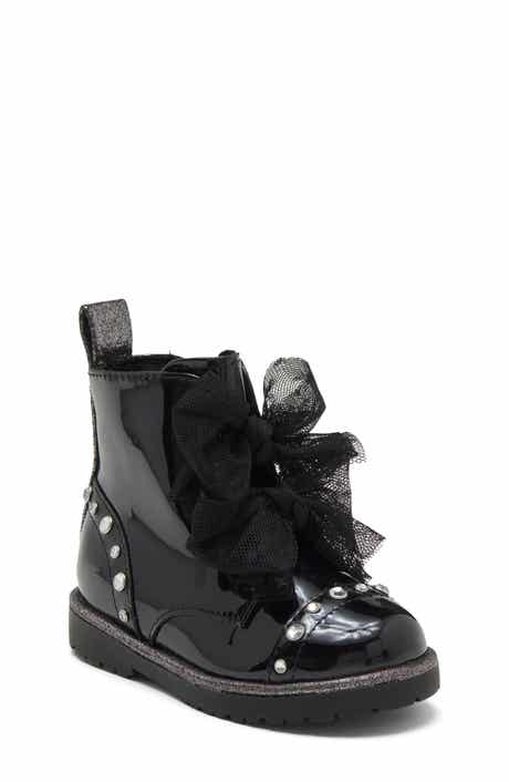 Kids' Anastasia Bow Faux Leather Boot