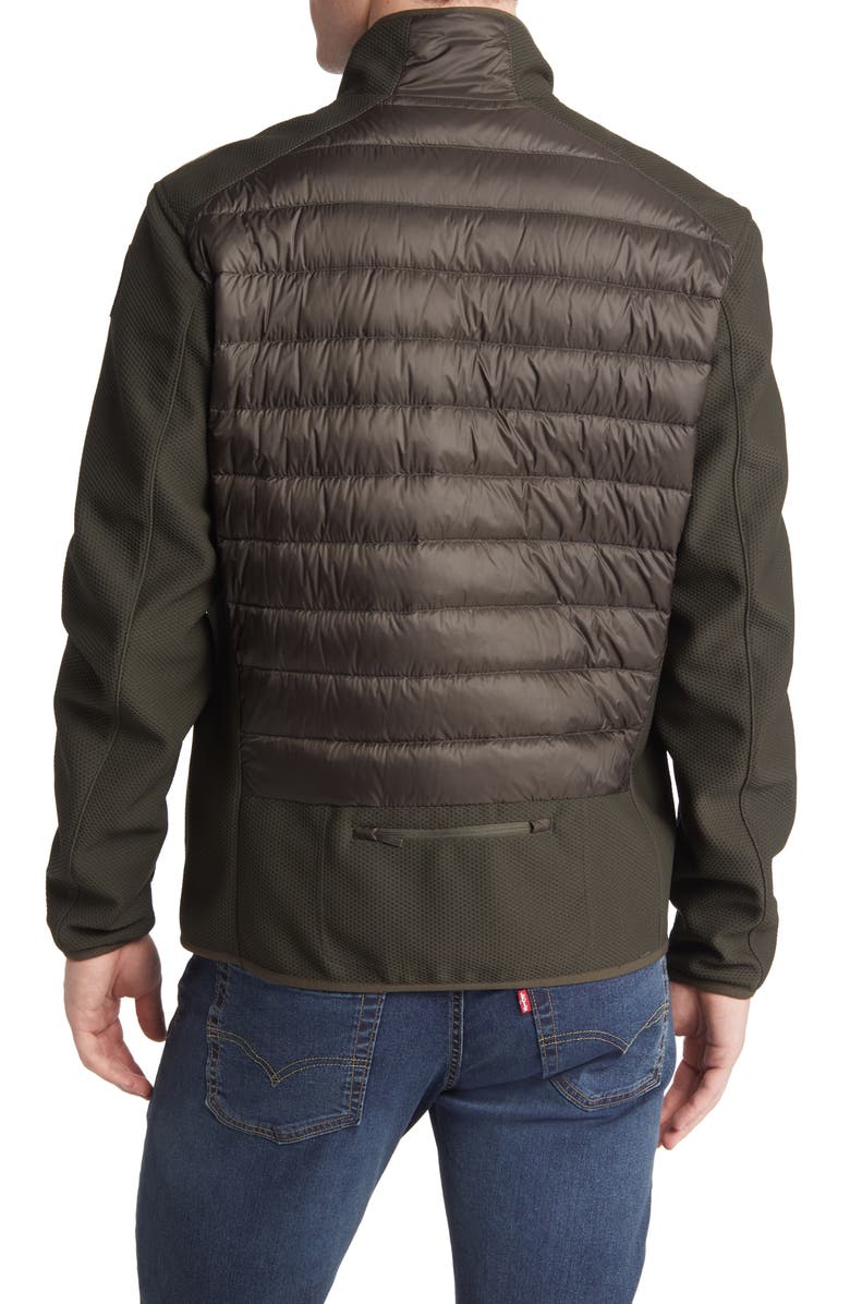 Parajumpers Men's Jayden Mixed Media Down Puffer Jacket, Alternate, color, 