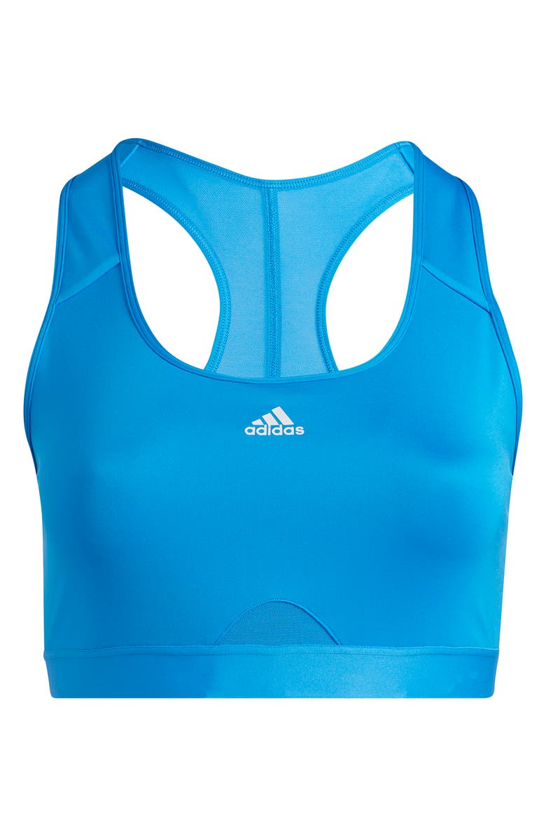 adidas Powerreact Training Medium Support Sports Bra, Main, color, 