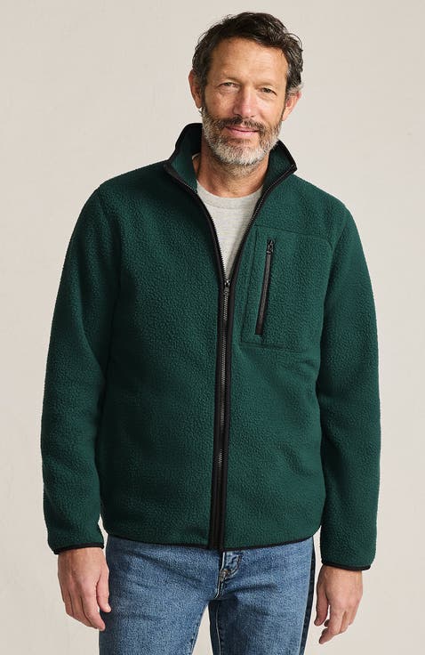 Full Zip High Pile Fleece Jacket