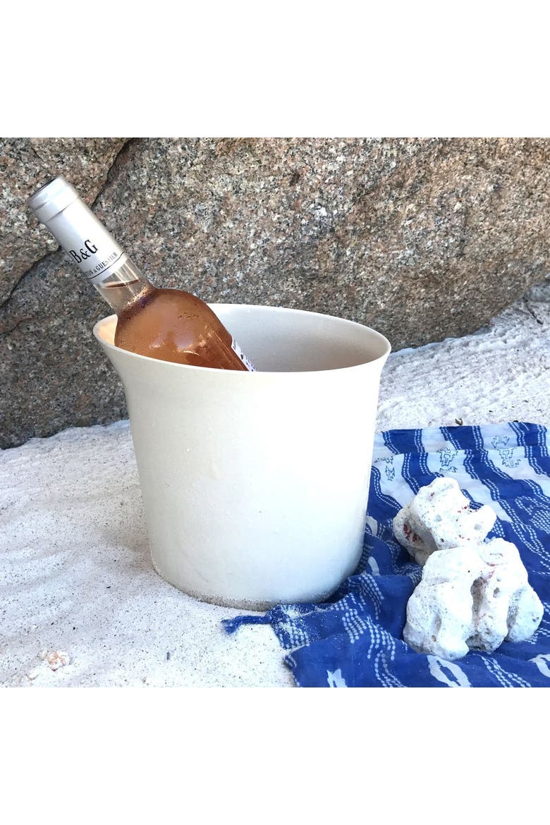 Champagne & Wine Bucket, Alternate, color, Off White