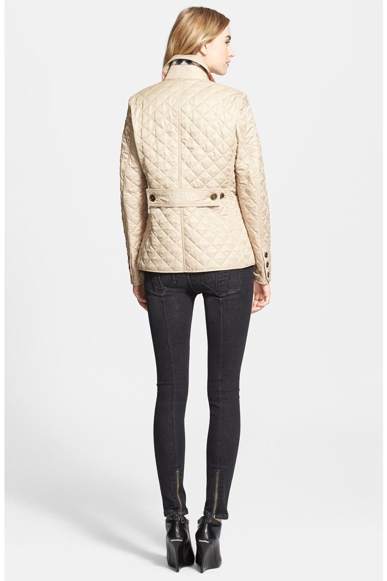 'Copford' Quilted Jacket, Alternate, color, NEW CHINO
