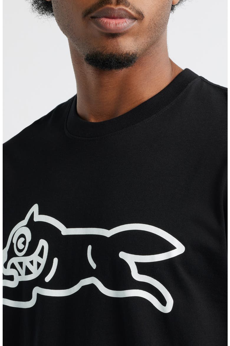 Checker Graphic T-Shirt, Alternate, color, BLACK