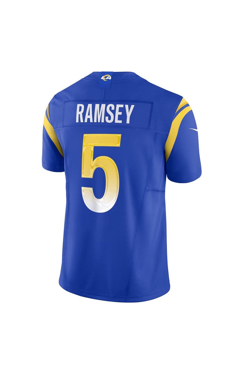 Nike Men's Nike Jalen Ramsey Royal Los Angeles Rams Vapor F.U.S.E. Limited Jersey, Alternate, color, 