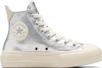 Converse Chuck Taylor All Star Lift Metallic High Top Platform Sneaker Women Nordstrom