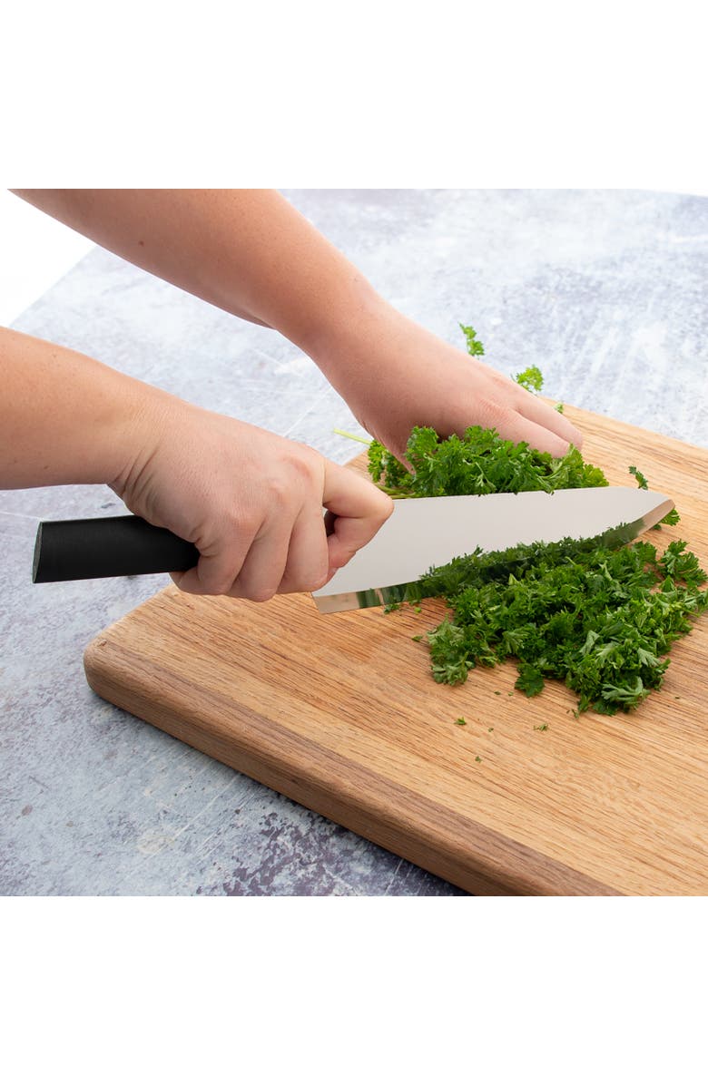 Rada Cutlery 8.5-Inch French Chef Knife Straight Stainless Steel Blade, Alternate, color, Black