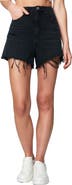 BLANKNYC The Reeve High Waist Cutoff Denim Shorts