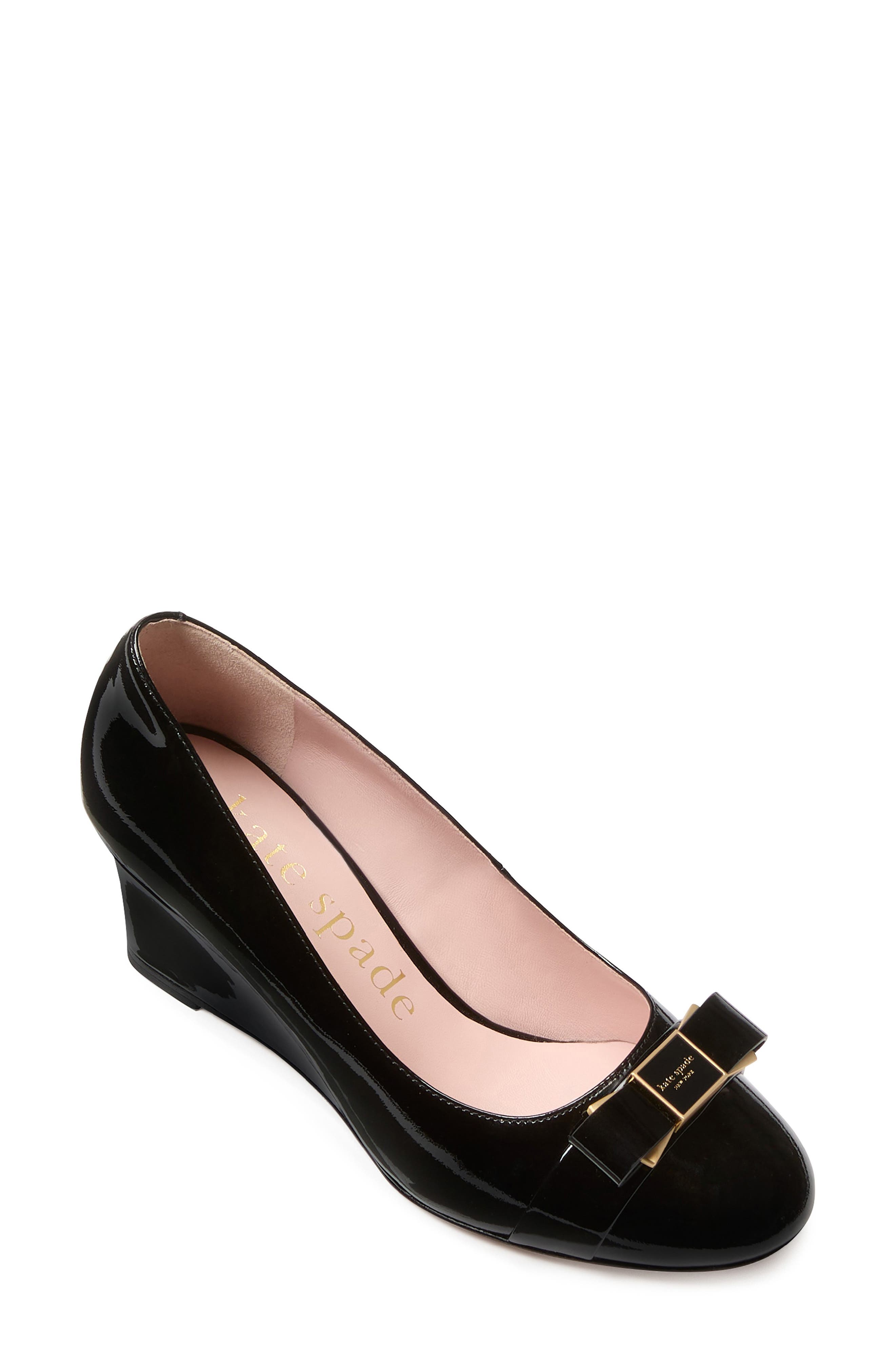 Kate Spade New York Bowdie Wedge Pump, Main, color, 