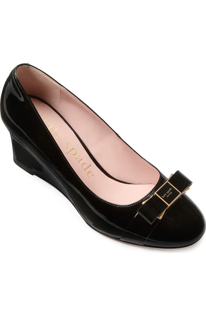 Kate Spade New York Bowdie Wedge Pump, Main, color,