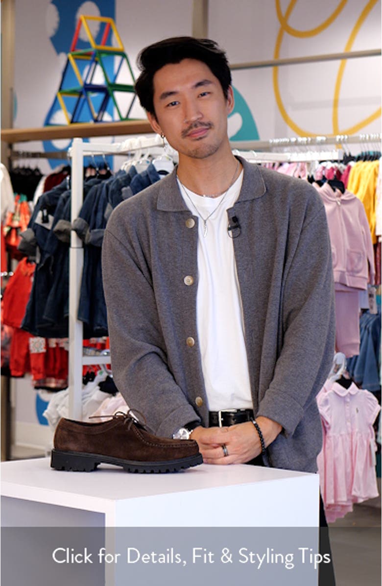 Wallace Two-Eye Lace-up Shoe, sales video thumbnail