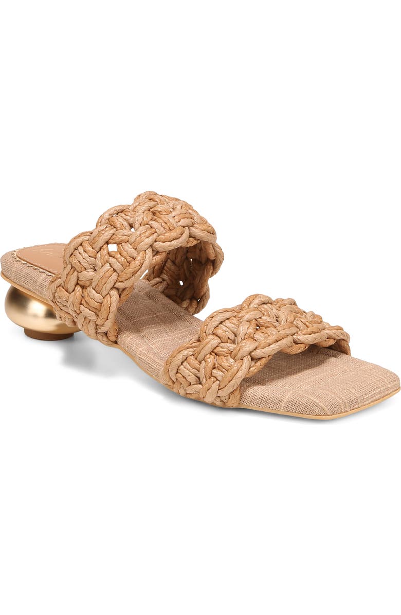 Circus NY by Sam Edelman Clover Woven Strap Sandal, Main, color, Light Golden Caramel/ Honey