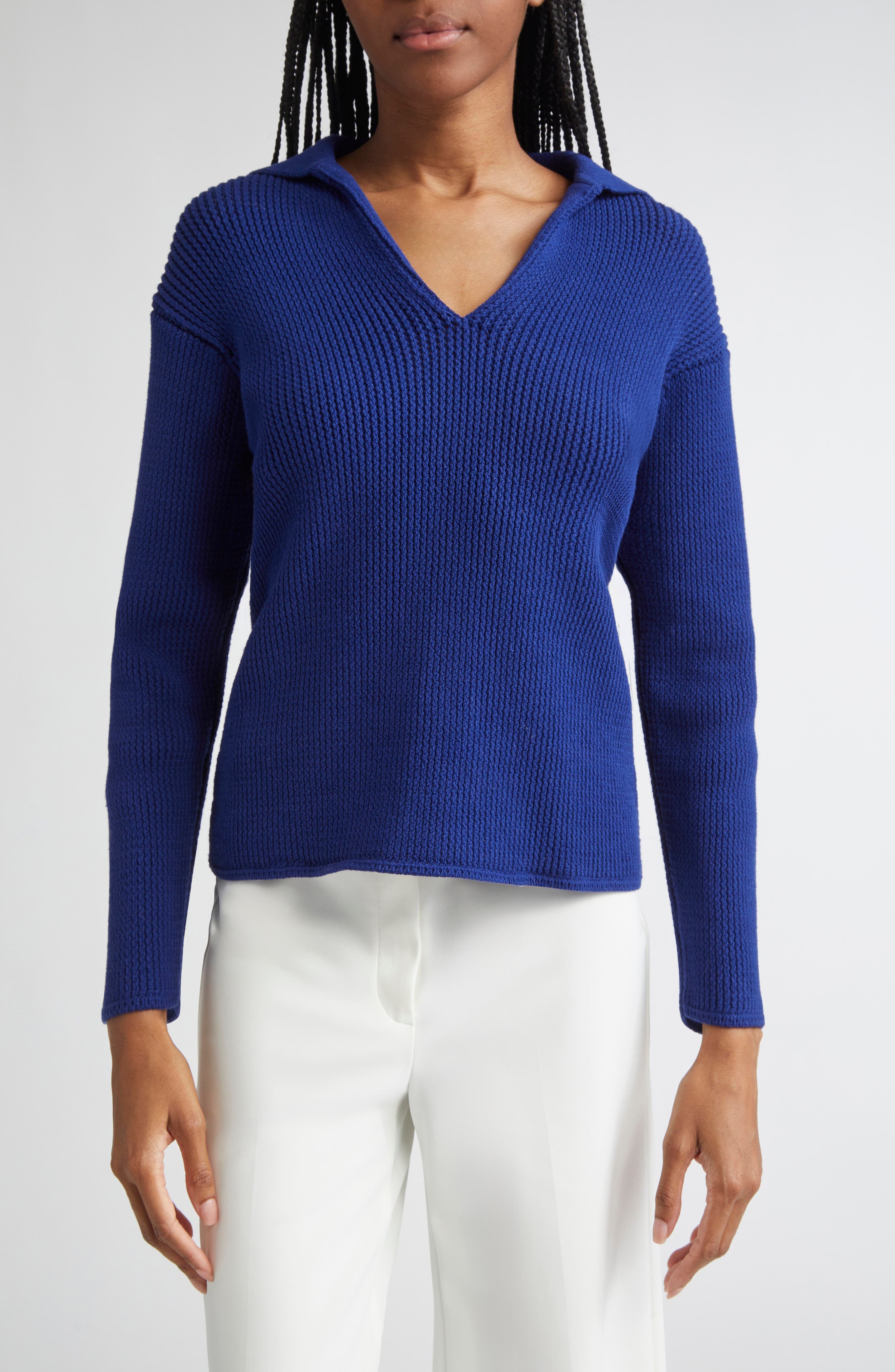 Vince Ribbed Pullover Sweater