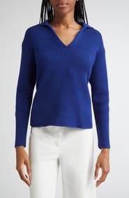 Vince Ribbed Pullover Sweater