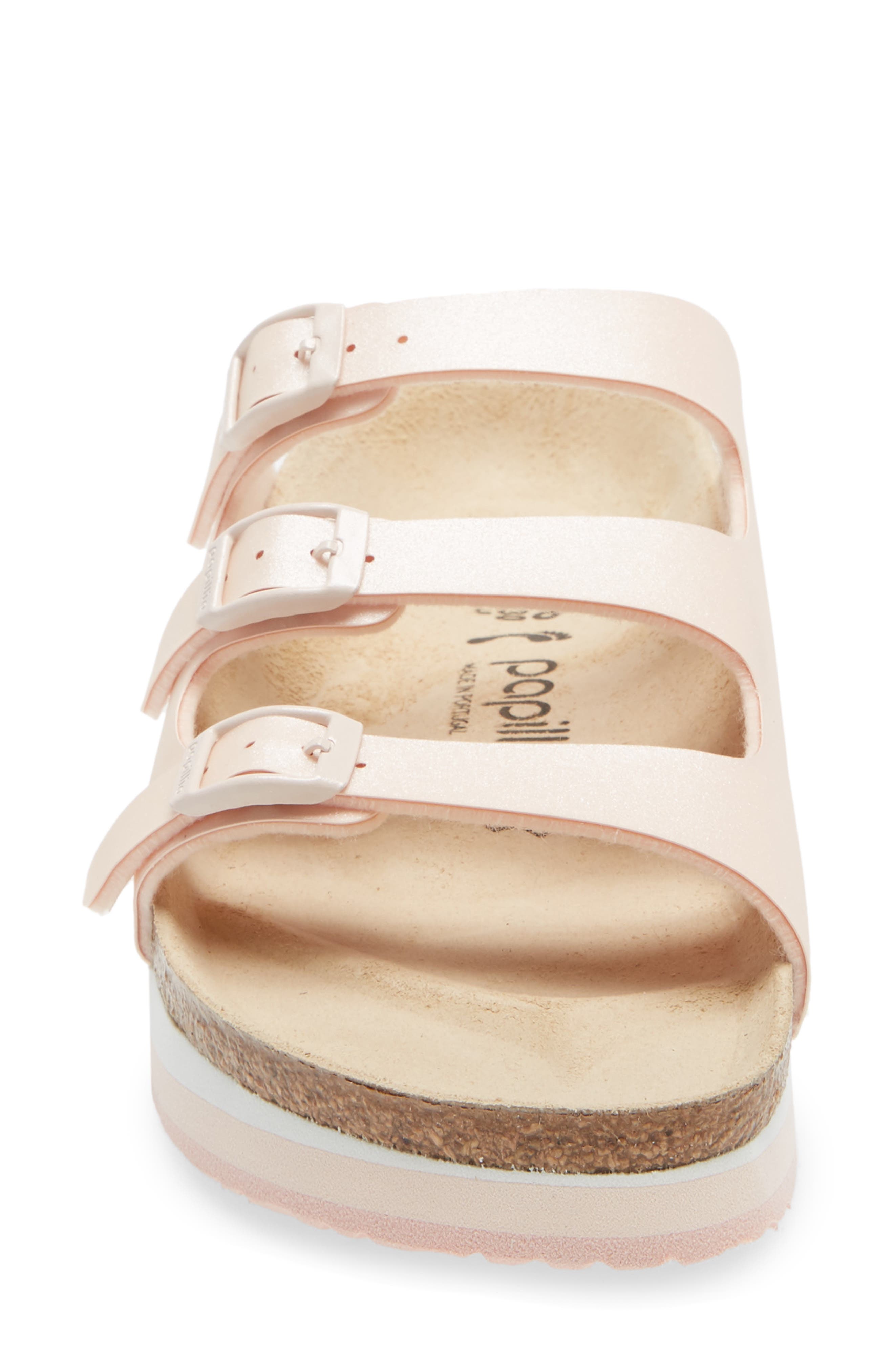 Birkenstock Papillo by Birkenstock Florida Birko-Flor<sup>™</sup> Platform Slide Sandal - Discontinued, Alternate, color, 