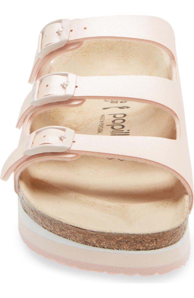 Birkenstock Papillo by Birkenstock Florida Birko-Flor<sup>™</sup> Platform Slide Sandal - Discontinued, Alternate, color,