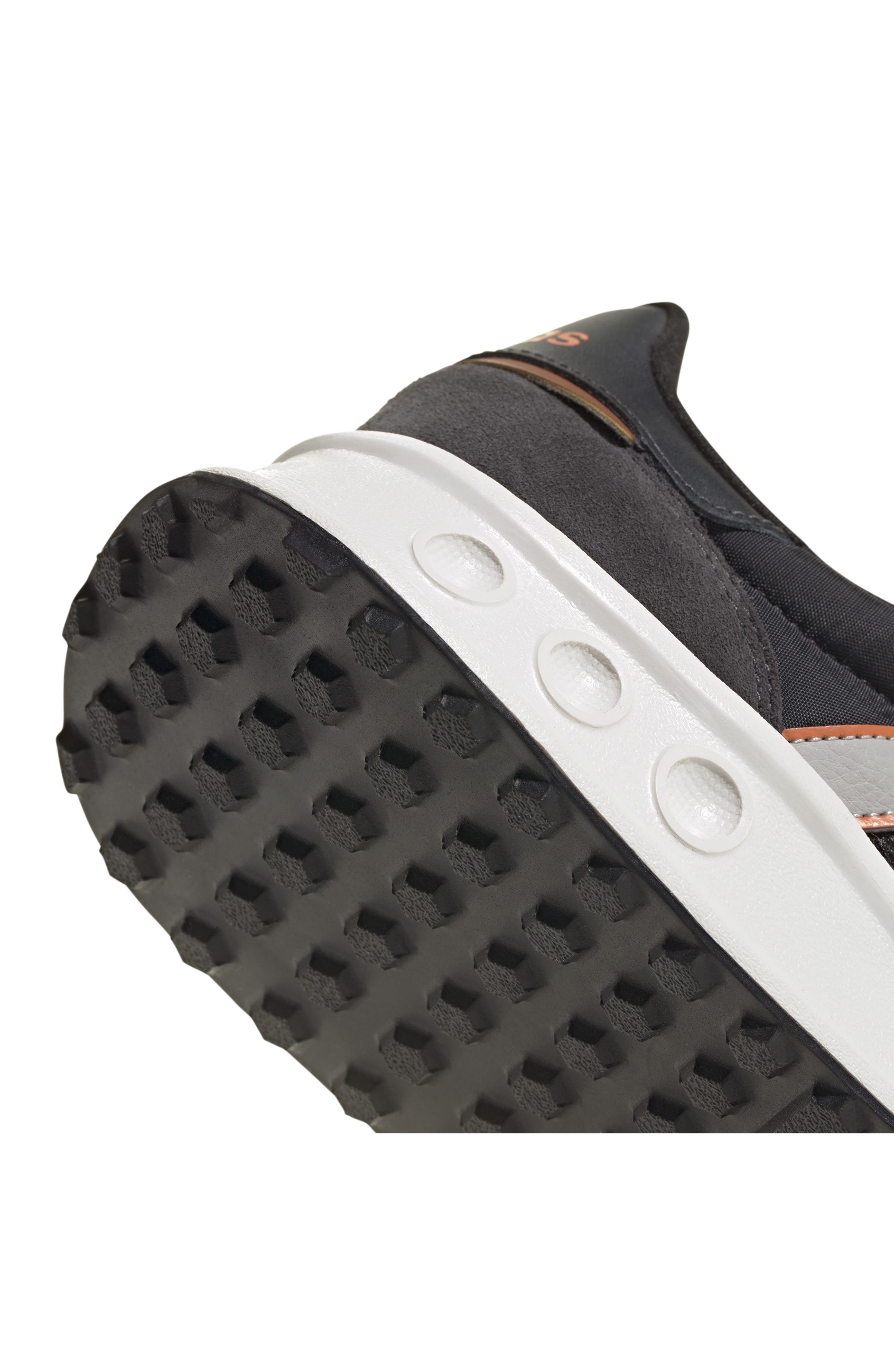 adidas Run 84 Sneaker, Alternate, color, Black/ Grey / Dusky Orange