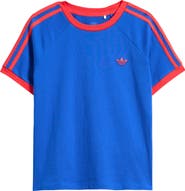 adidas Originals Kids' 3-Stripes Ringer T-Shirt