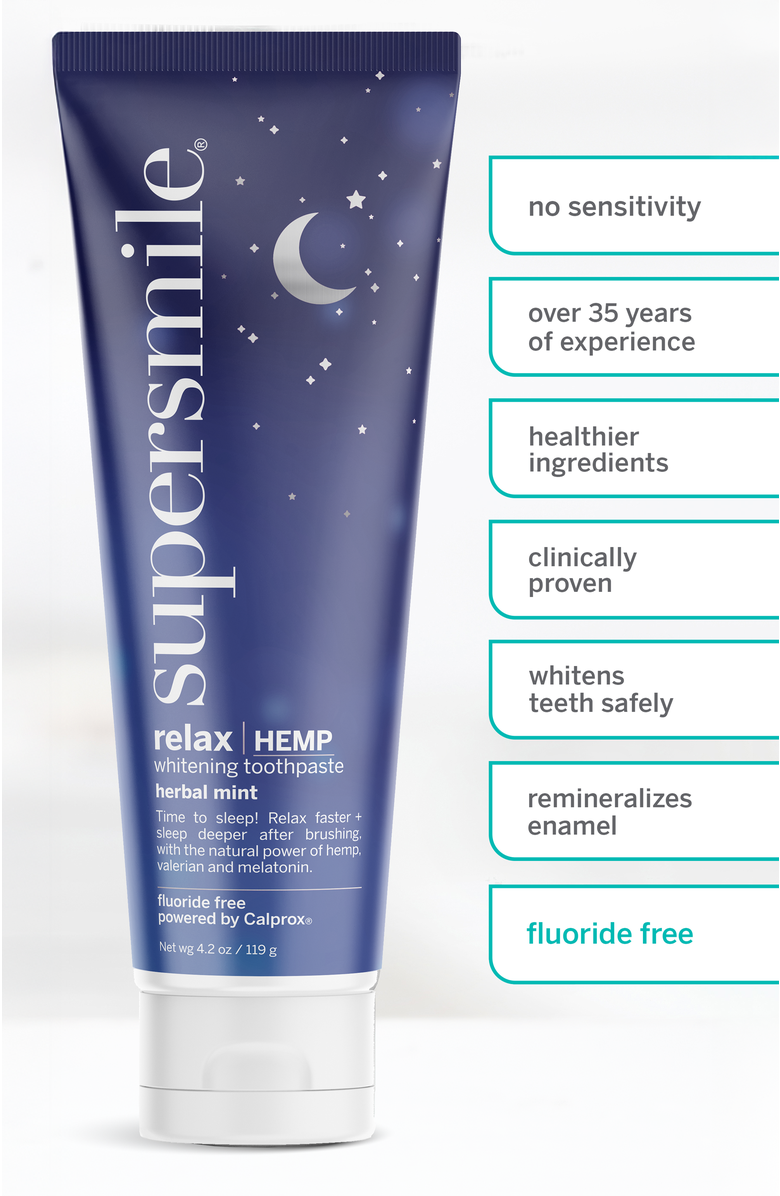 Supersmile Professional Relax Whitening Toothpaste, Alternate, color, White