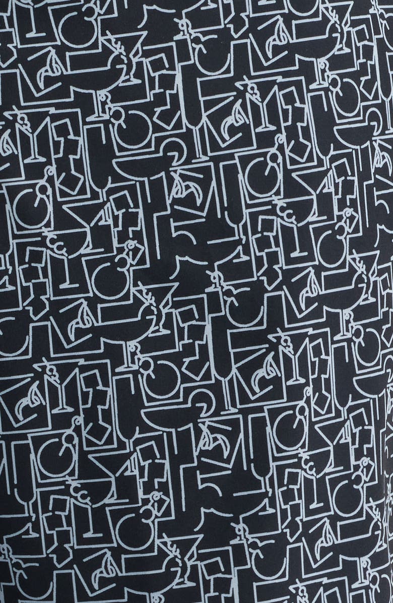 Tommy Bahama Baja Party Mixer Board Shorts, Alternate, color, Black