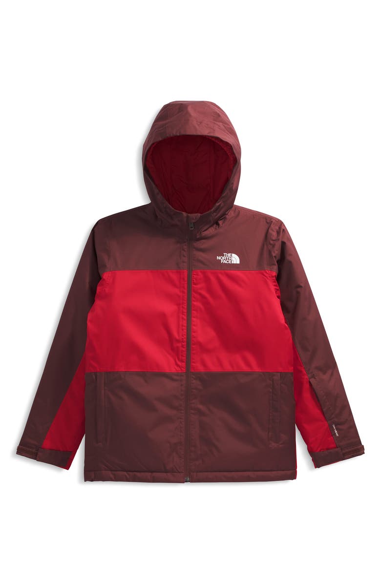 The North Face Kids' Freedom Waterproof Insulated Recycled Polyester Jacket, Main, color, Sumac/ Tnf Red