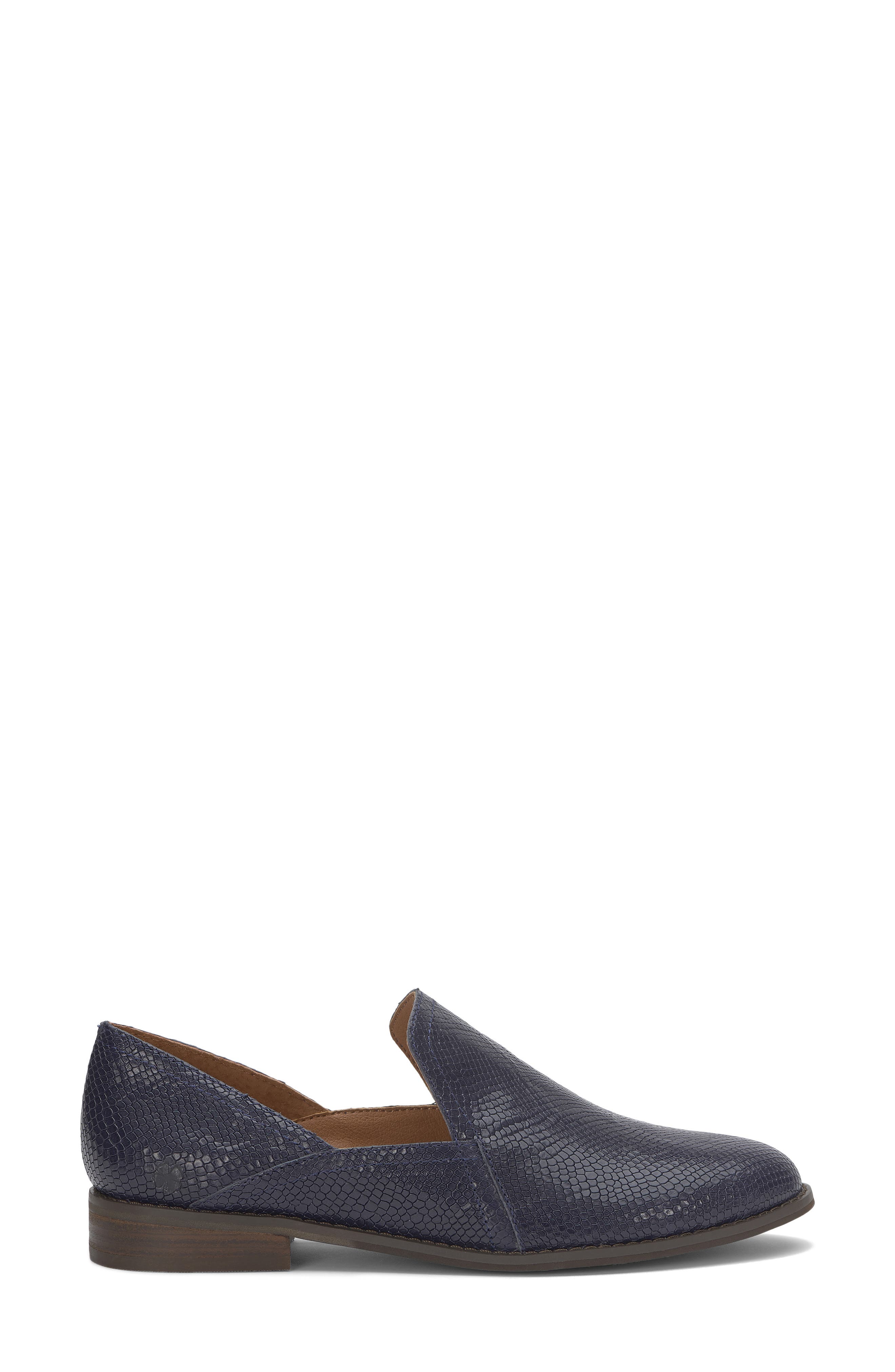 Ellopy Flat, Alternate, color, NAVY BLAZER SNPRLE